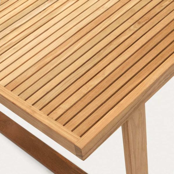 Mesa de exterior Canadell de madera de Kave Home
