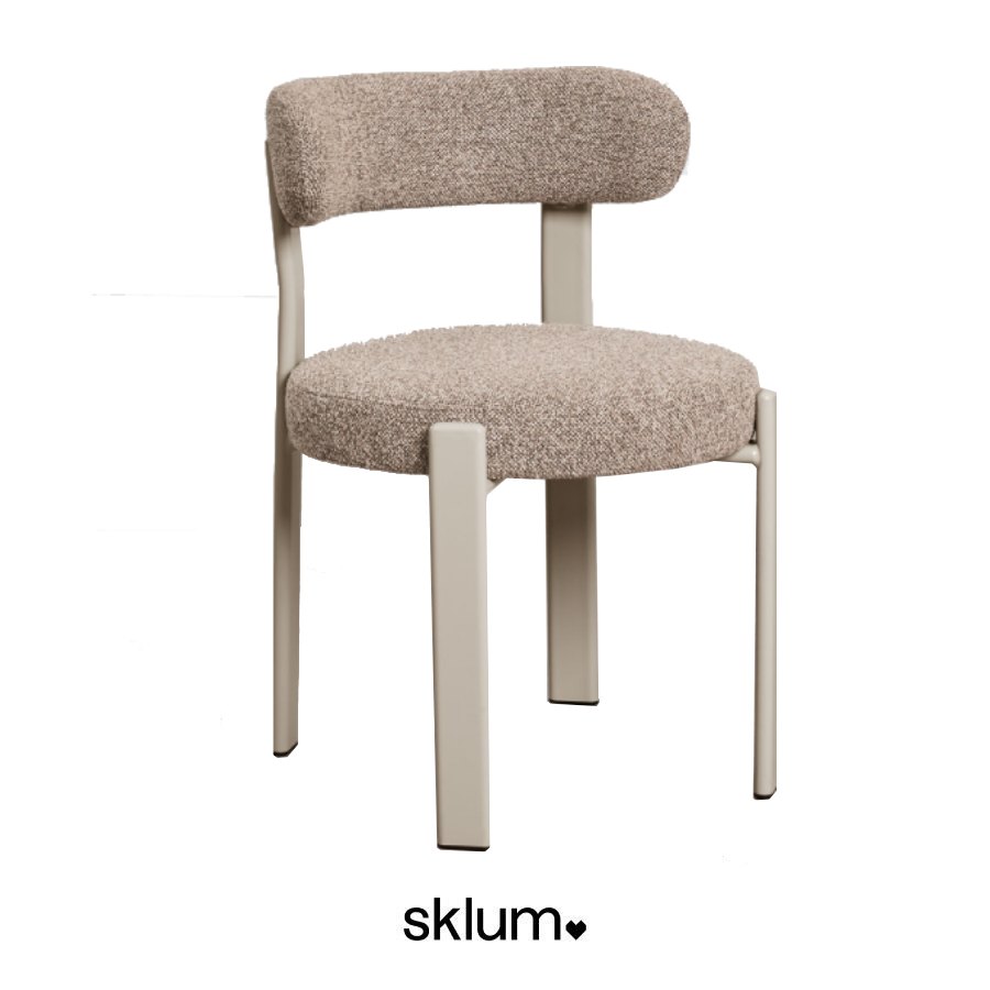 Silla Jolie en boucle de Sklum
