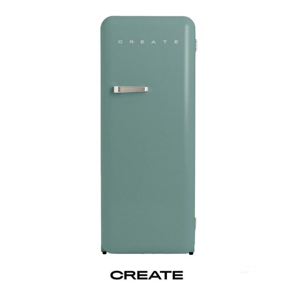 Frigorífico retro verde sage de Create