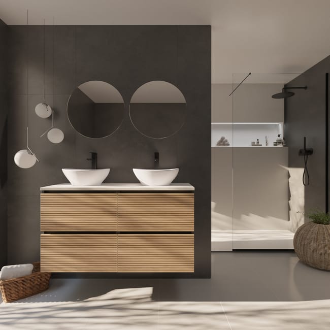 Conjunto de baño Yinu de Leroy Merlin