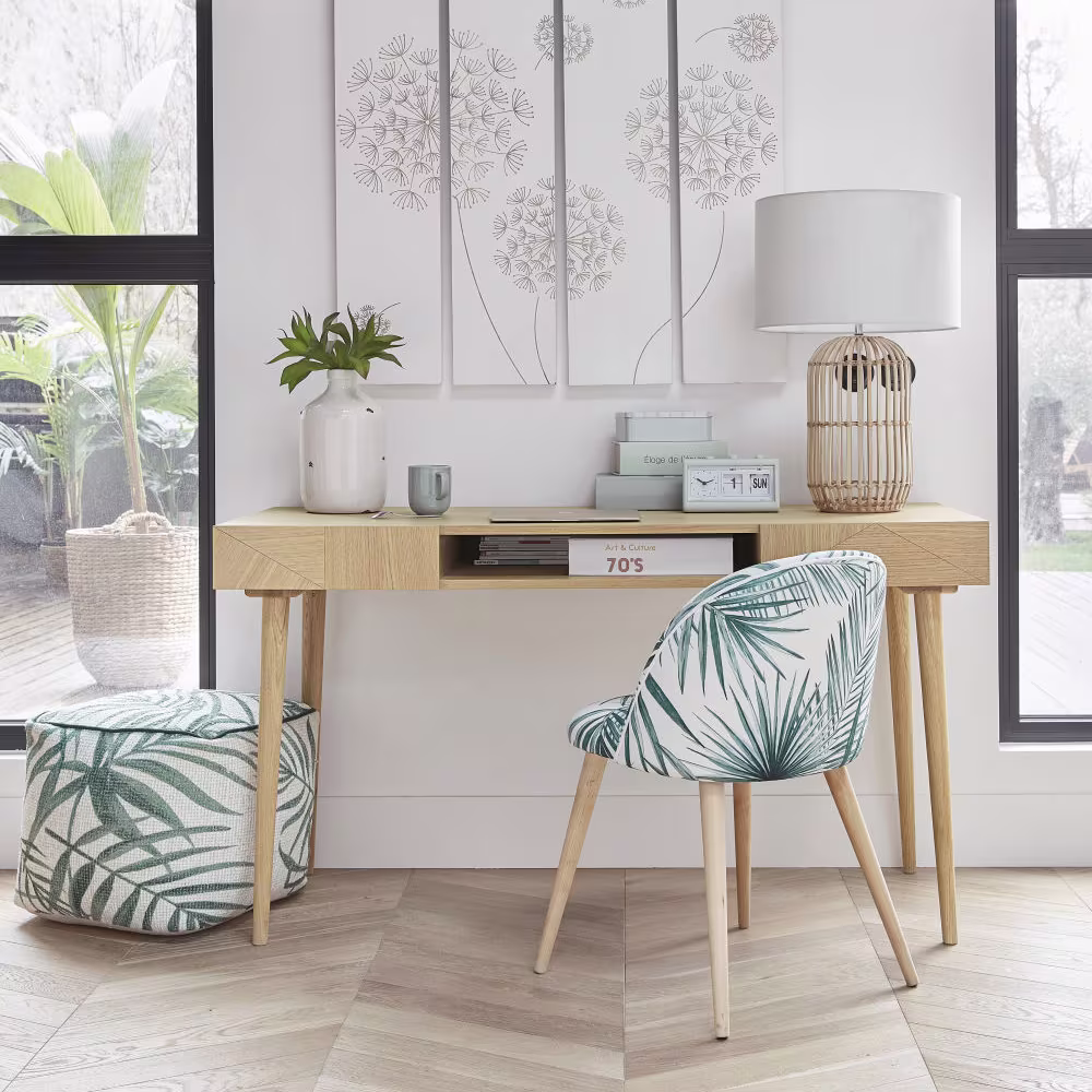 Escritorio de madera Origami de Maisons du Monde