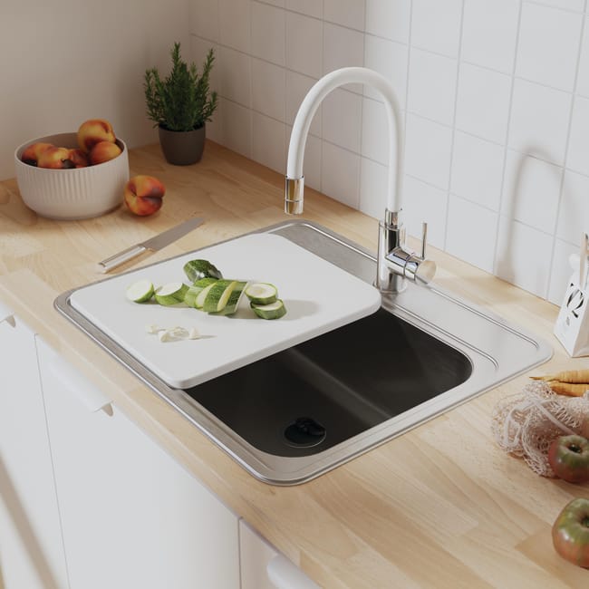 Fregadero de acero inoxidable