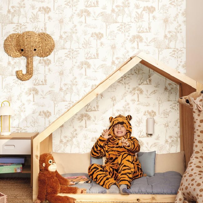 Papel pintado Paseo Sabana de Leroy Merlin