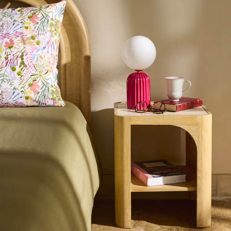Mesita de noche de madera Canopee de Maisons du Monde