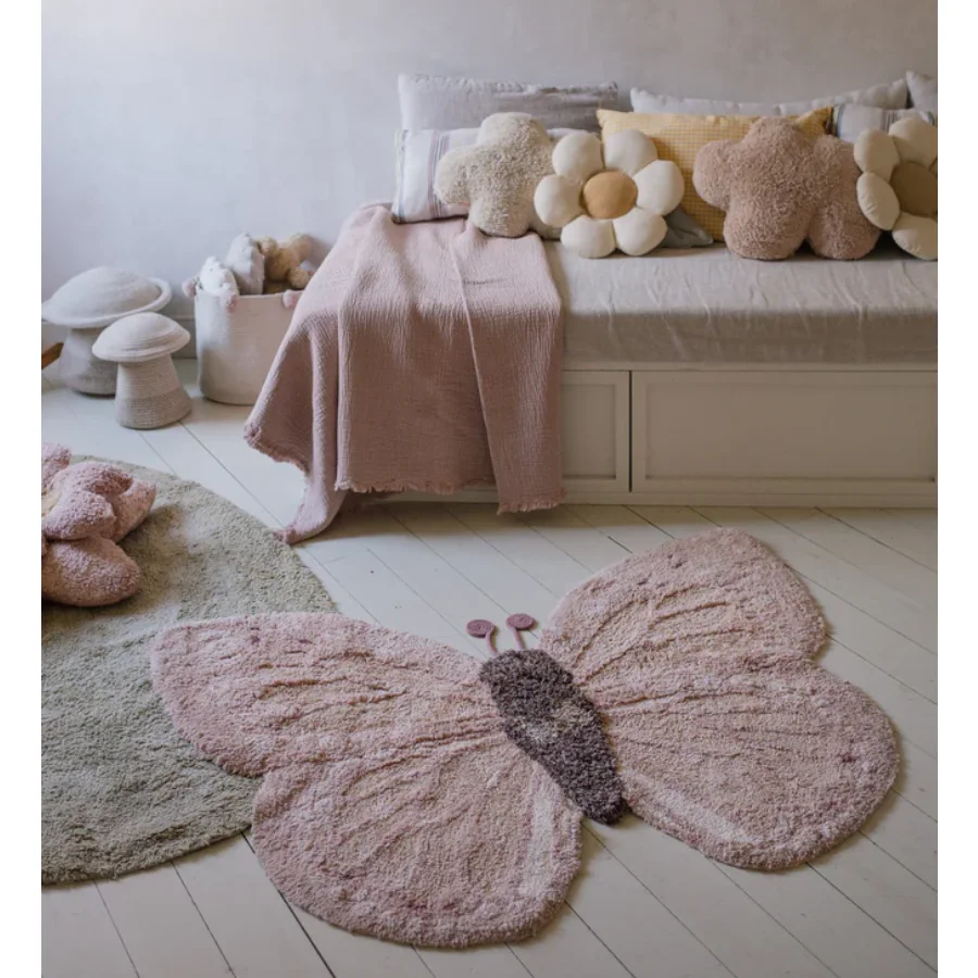 Alfombra infantil Baby Butterfly de Lorena Canals